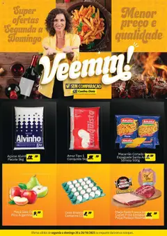 Coelho Diniz - Ofertas de segunda-feira a domingo  - Pré-Visualização do folheto da loja Coelho Diniz, válido de 20.10.2025 | Página: 1 | Produtos: Espaguete, Arroz, Massa, Açúcar