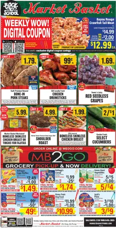 Preview of Market Basket weekly ads valid from 30.07.2025