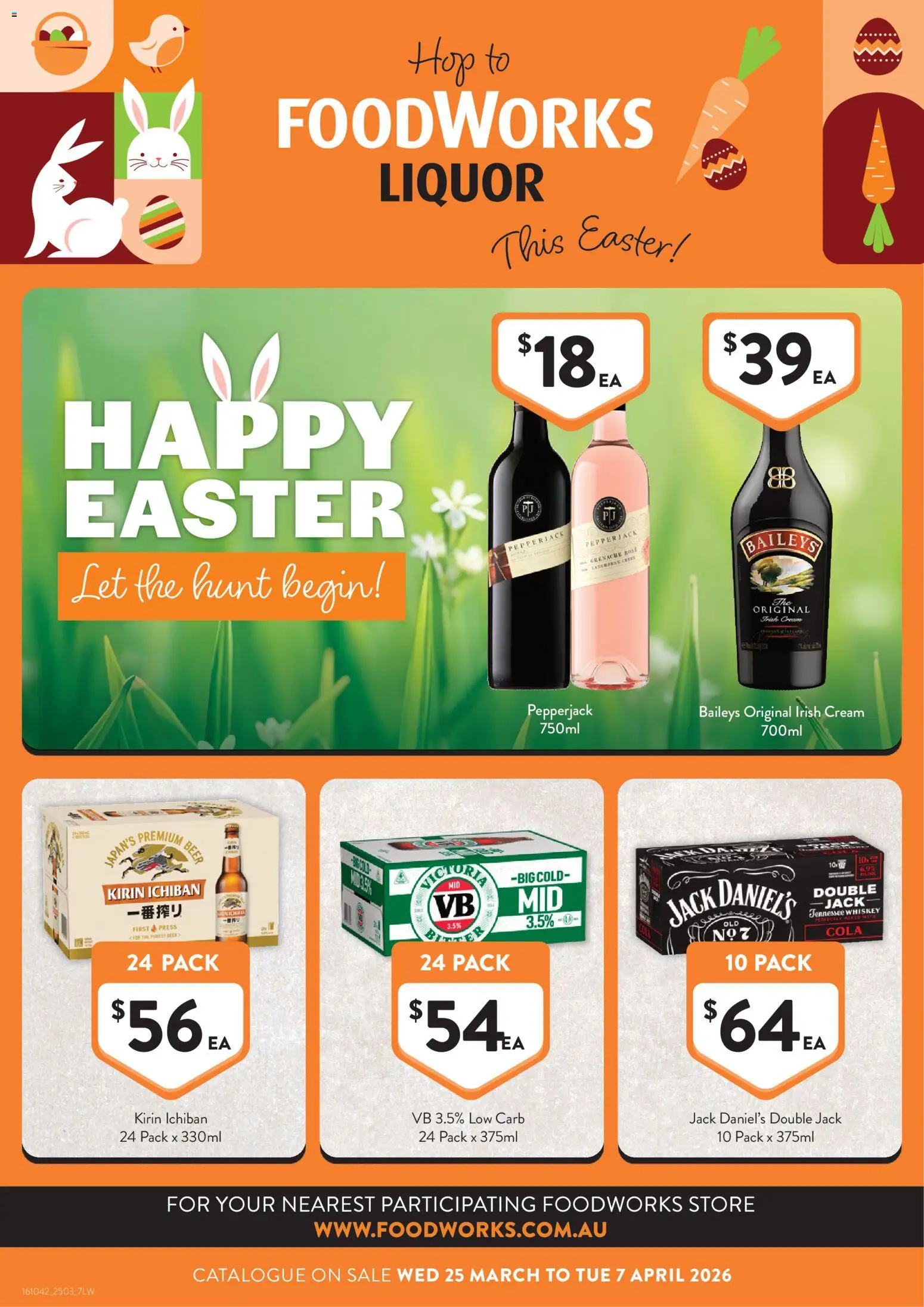 Foodworks catalogue - valid from 25.03.2026 | Page: 11 | Products: Cream, Whiskey, Press