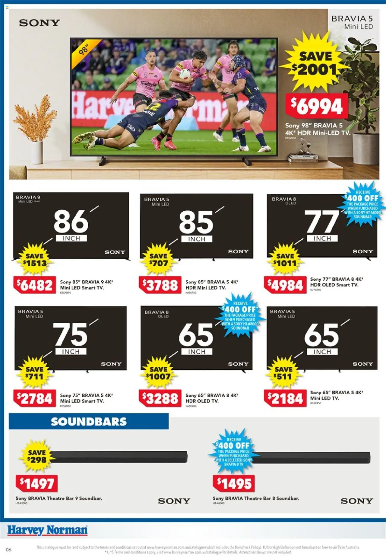 Harvey Norman catalogue - valid from 18.09.2025 | Page: 6 | Products: Accessories, Tv