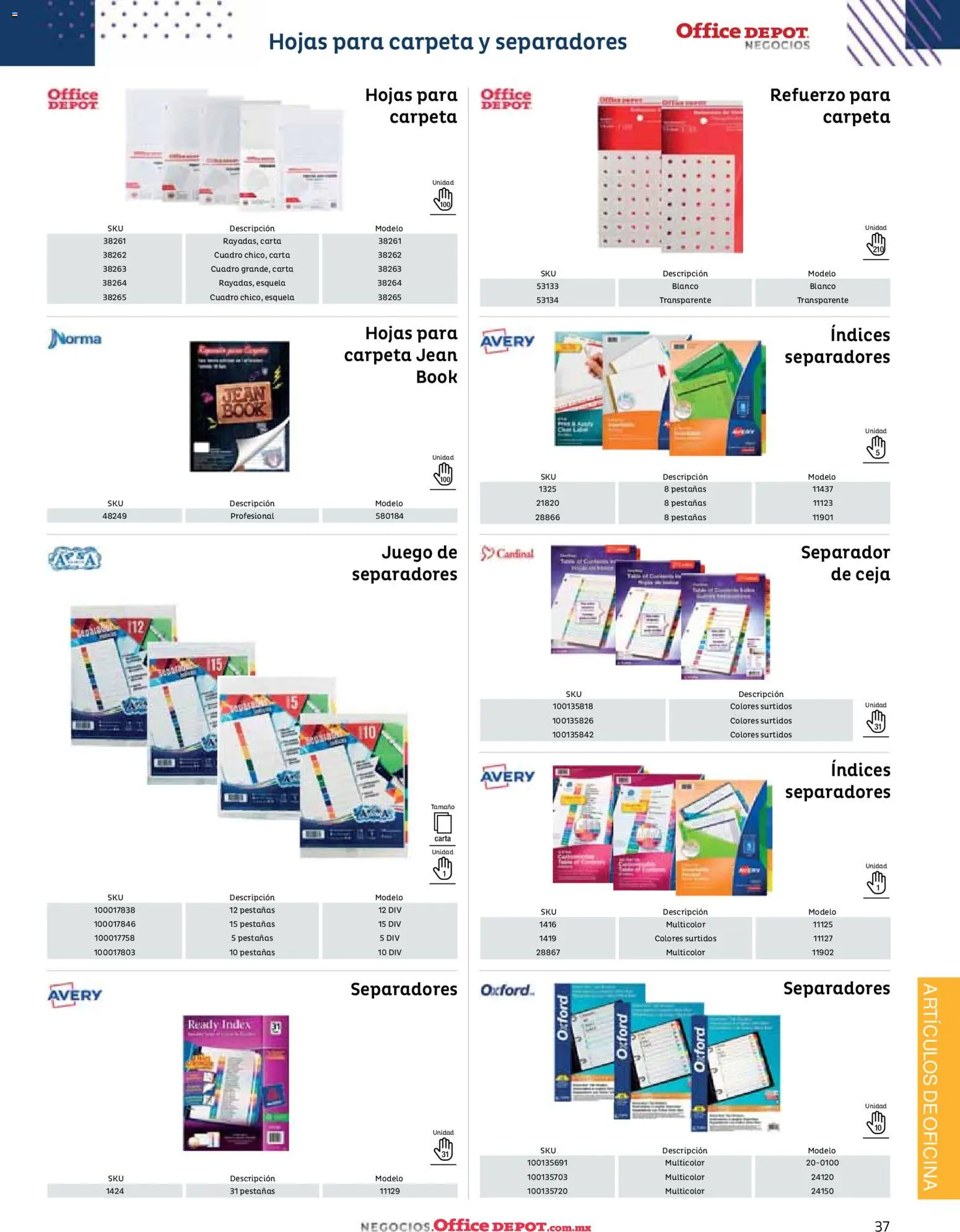 Nuevas ofertas de Office Depot válidas en toda la República Mexicana desde el 12.01.2026. ¡Encuentra las mejores ofertas en Office Depot catálogo 2026! | Página: 39 | Productos: Cuadro, Juego