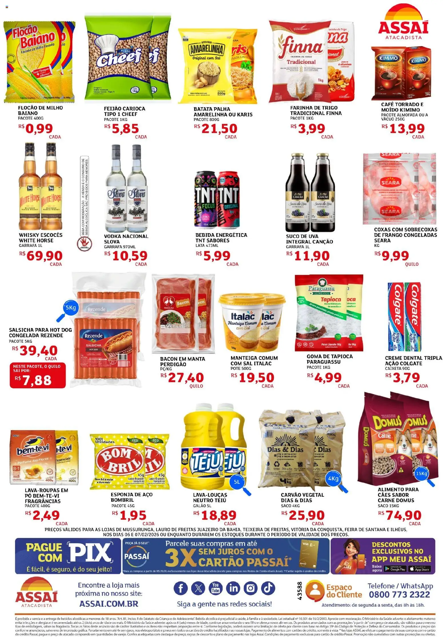 Assaí Atacadista Folheto - válido de 06.02.2026 | Página: 2