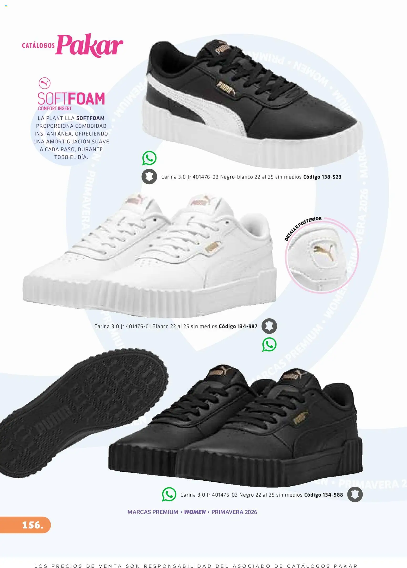 Nuevas ofertas de SC Pakar válidas en toda la República Mexicana desde el 27.02.2026. ¡Encuentra las mejores ofertas en SC Pakar catálogo Premium Women! | Página: 156