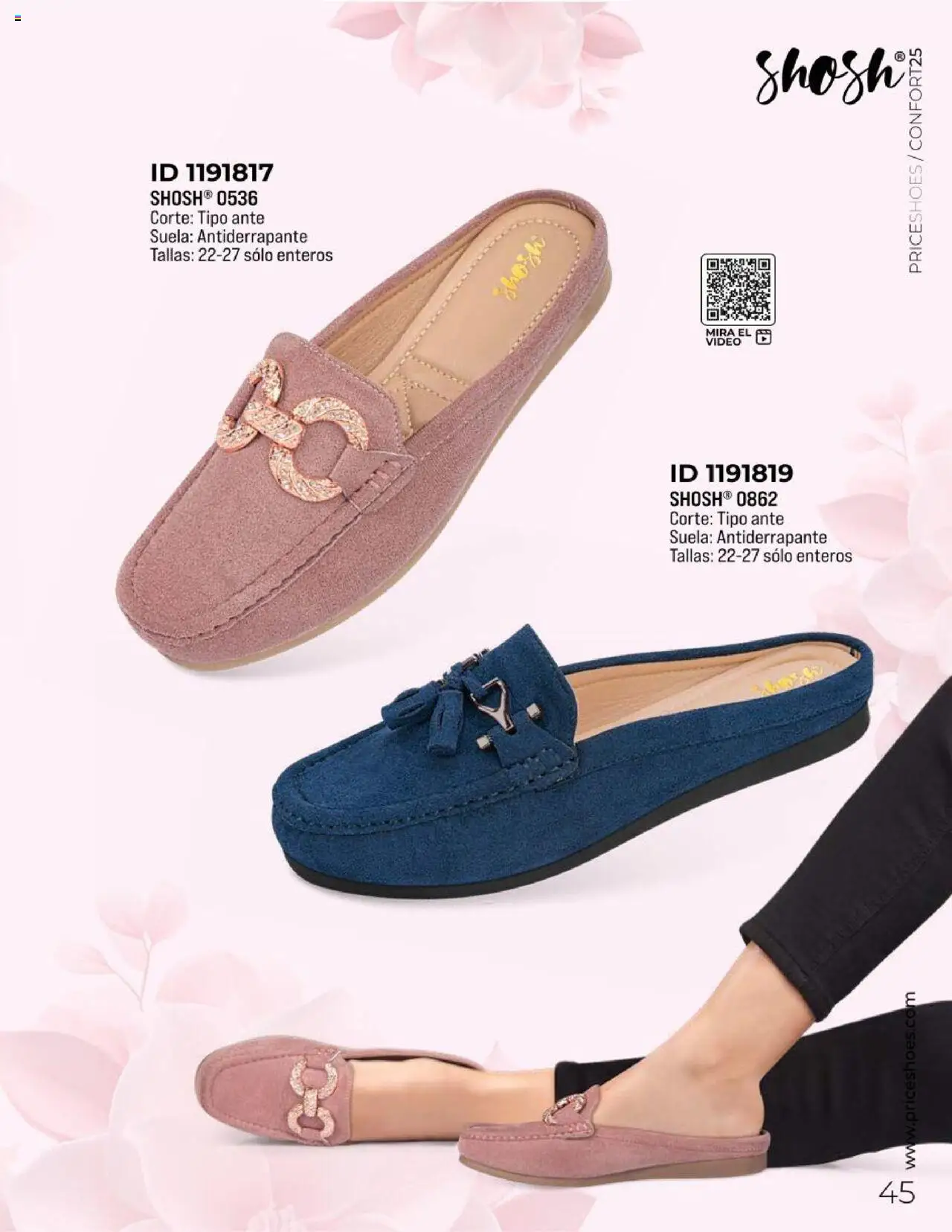 Nuevas ofertas de Price Shoes válidas en toda la República Mexicana desde el 10.02.2025. ¡Encuentra las mejores ofertas en Price Shoes catálogo Confort! | Página: 45 | Productos: Video