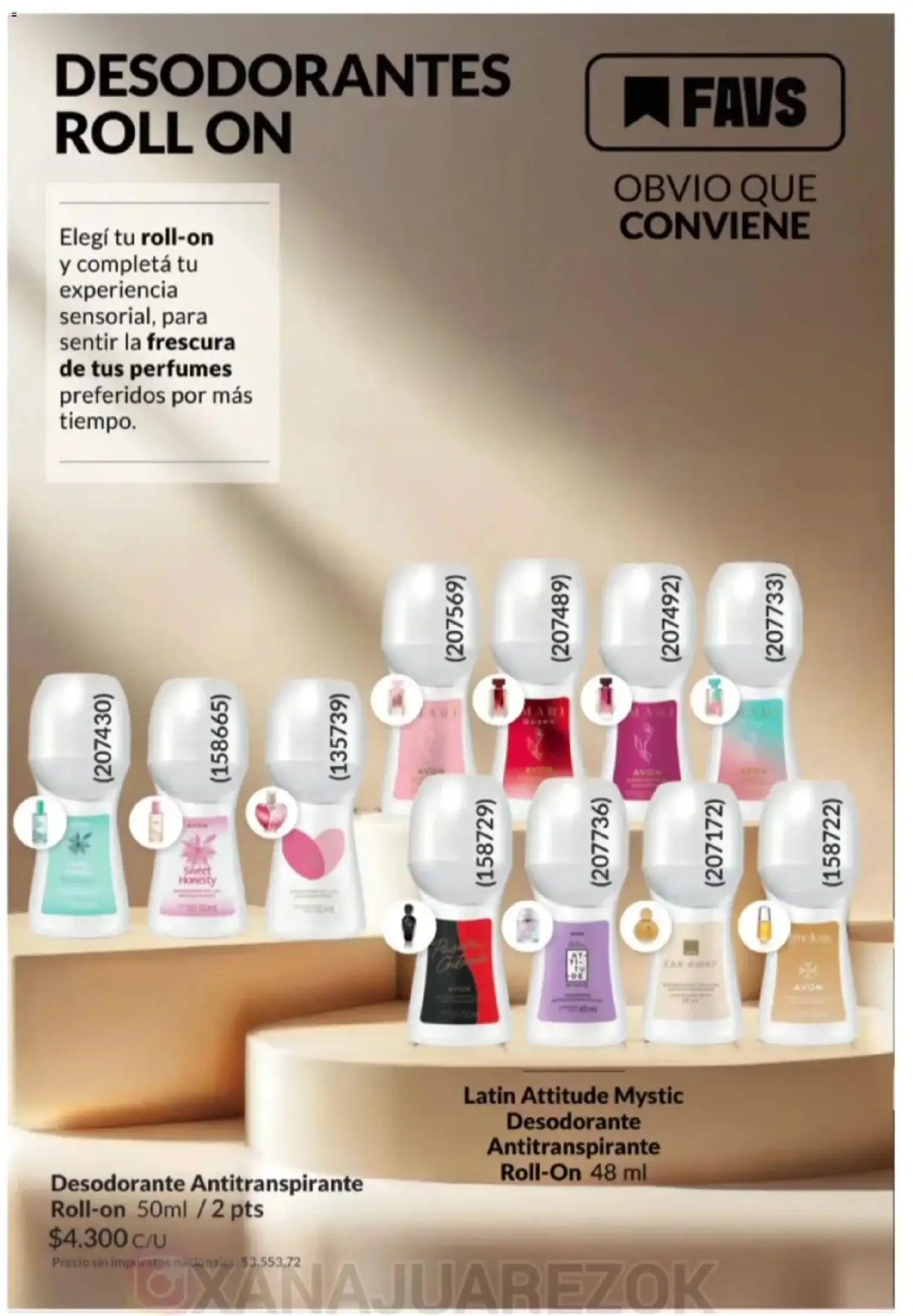 Avon - Campaña 3/2026 │ válido desde el 01.03.2026 | Página: 156 | Productos: Desodorante, Antitranspirante