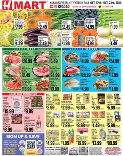Preview of Hmart weekly ads valid from 17.10.2025