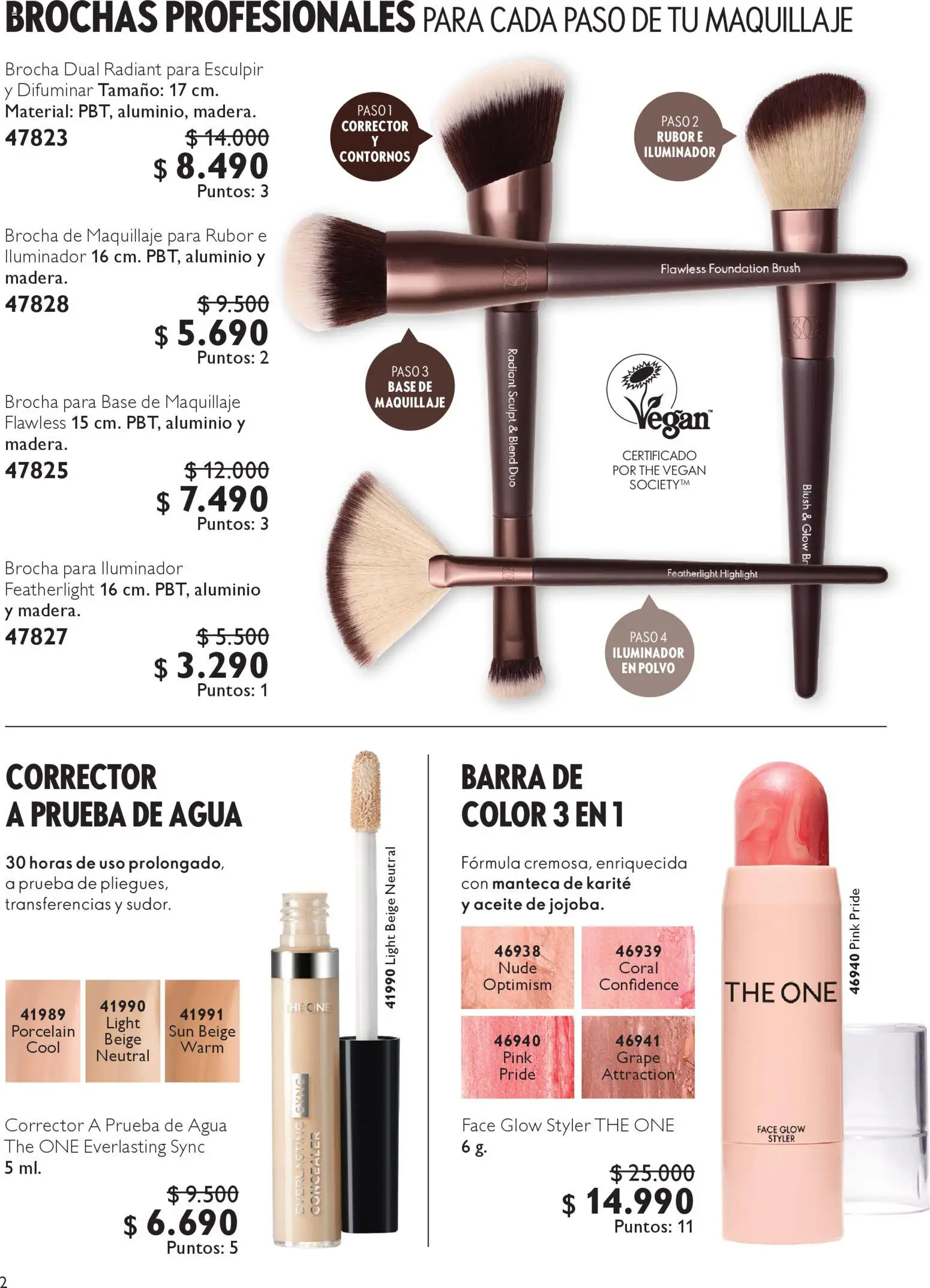 Oriflame catálogo │ válido desde el 25.10.2025 | Página: 42 | Productos: Agua, Manteca, Base, Rubor