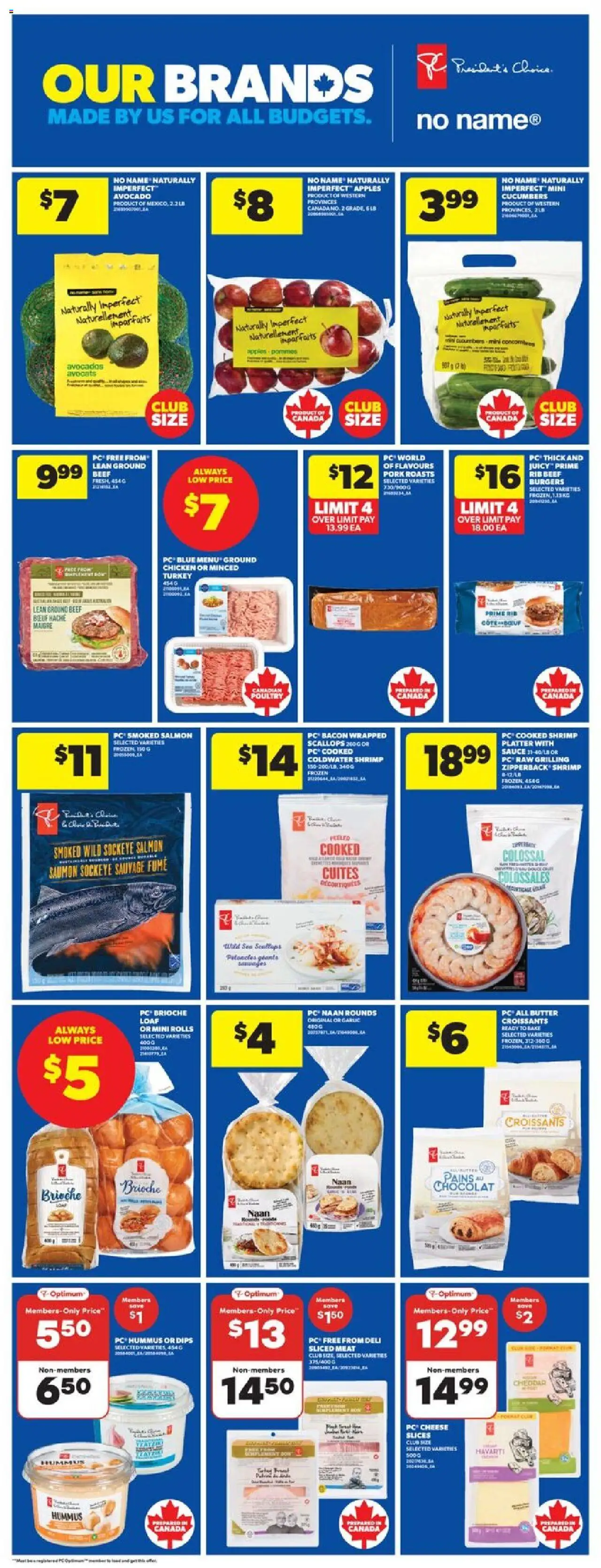 Real Canadian Superstore flyer valid from 11.09.2025 | Page: 17 | Products: PC, Turkey, Cheese, Chicken