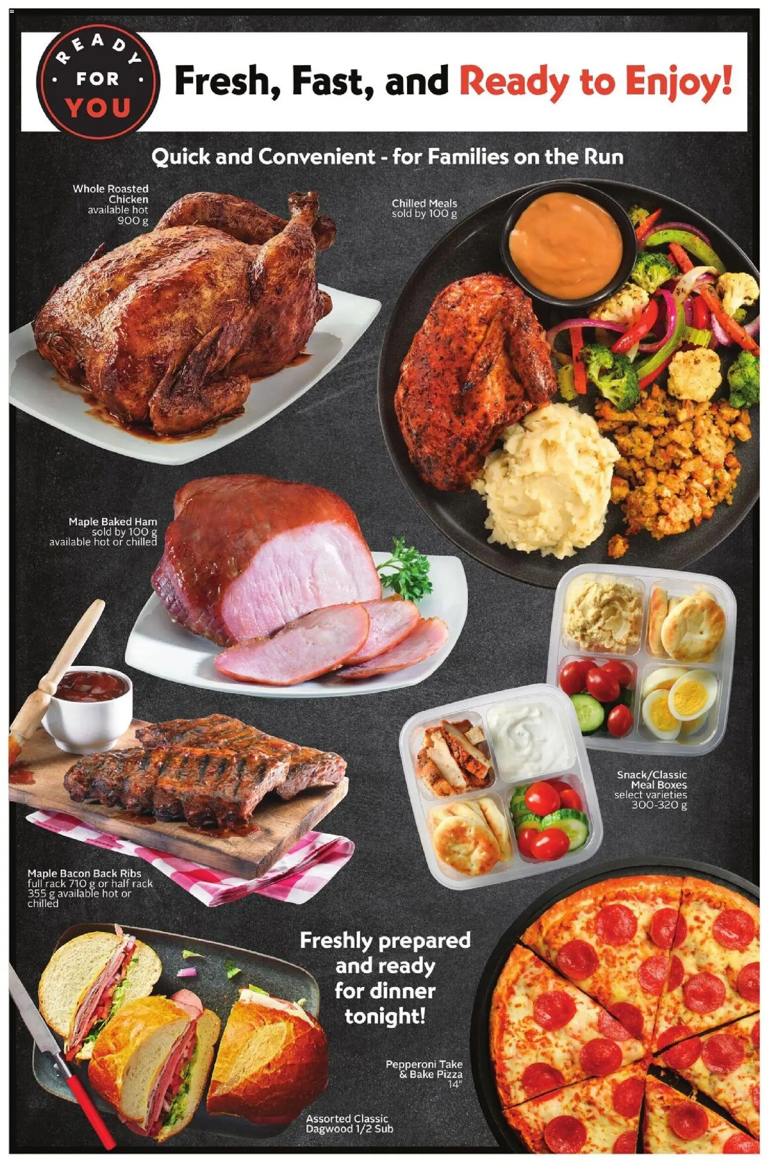 Sobeys flyer valid from 29.01.2026 | Page: 15 | Products: Ham, Pizza, Chicken