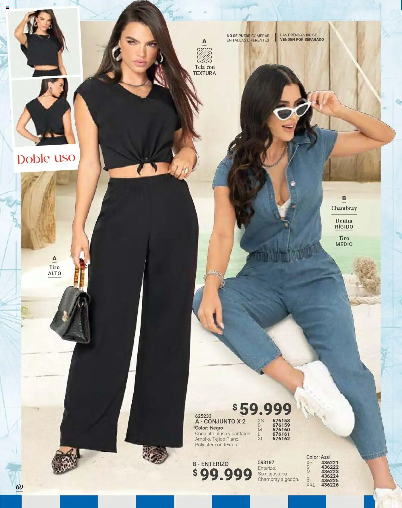 Carmel revista - valida desde el 01.09.2025 | Página: 61 | Productos: Conjunto, Blusa, Enterizo