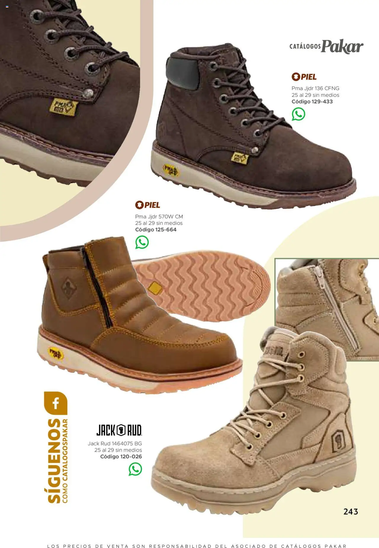 Nuevas ofertas de SC Pakar válidas en toda la República Mexicana desde el 24.07.2025. ¡Encuentra las mejores ofertas en SC Pakar - Catálogo Hombre otoño / invierno! | Página: 243