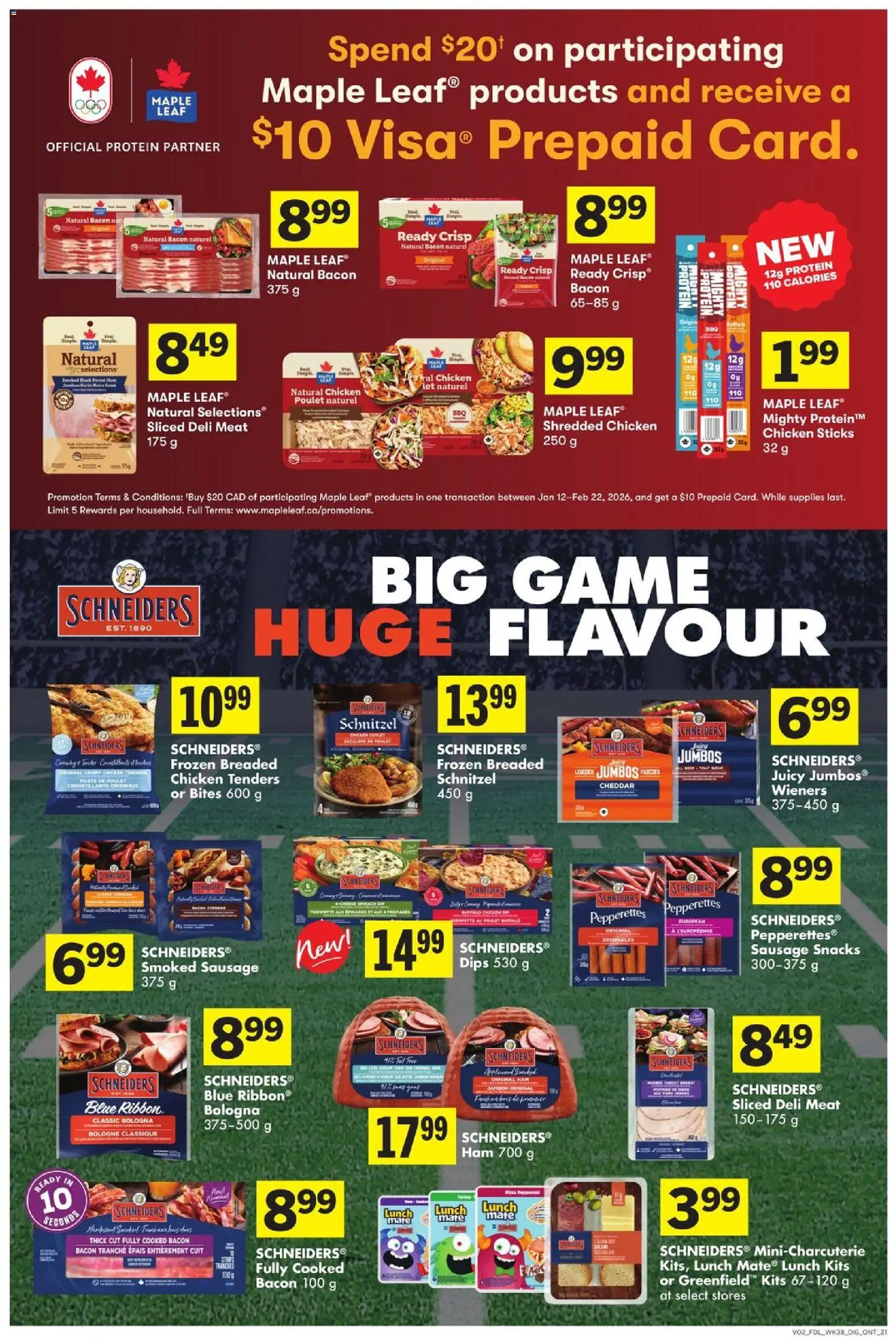 Foodland flyer valid from 15.01.2026 | Page: 9 | Products: Game, Salami, Ham, Chicken