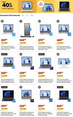 Staples Weekly Ad - valid from 13.07.2025 | Page: 8 | Products: Computer, Laptop, Desktop, SSD