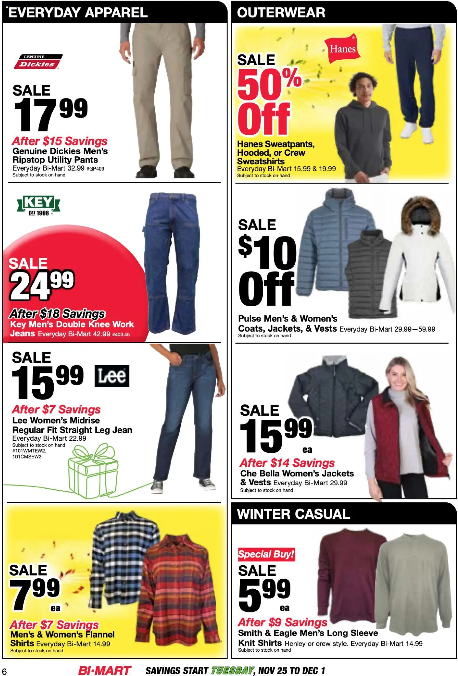 Bi-Mart Black Friday - valid from 25.11.2025 | Page: 6 | Products: Pants, Jeans