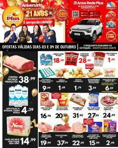 Rede Plus Supermercados - Ofertas da semana - Pré-Visualização do folheto da loja Rede Plus Supermercados, válido de 03.10.2025
