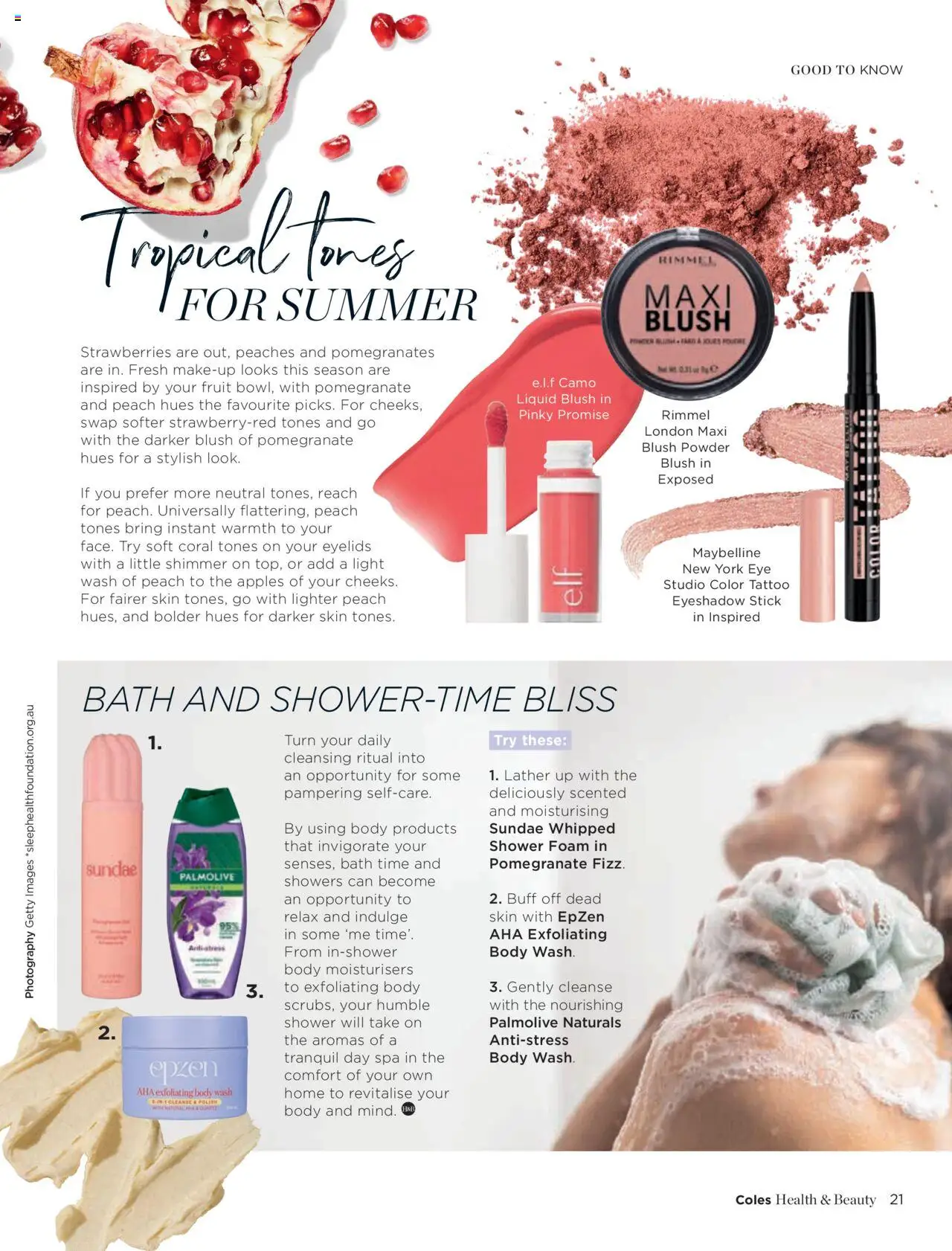 Coles catalogue - valid from 06.01.2025 | Page: 21 | Products: Light, Blush, Apples, Pomegranate