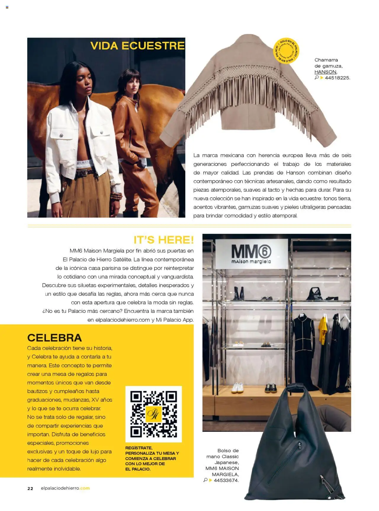 Nuevas ofertas de Palacio De Hierro válidas en toda la República Mexicana desde el 01.08.2025. ¡Encuentra las mejores ofertas en Palacio De Hierro - Catálogo! | Página: 24 | Productos: Chamarra, Bolso, Mesa, Té