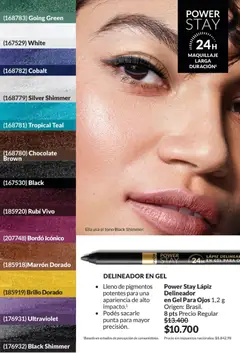 Vista previa Catálogo AVON Campaña 4/2026 válido desde el 01.04.2026 | Página: 33 | Productos: Maquillaje, Delineador, Brillo, Chocolate
