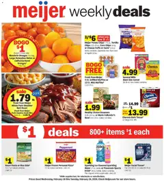 Preview of Meijer weekly ads valid from 18.02.2026