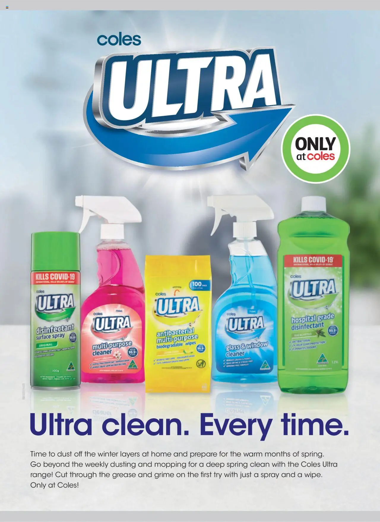 Coles catalogue - valid from 06.10.2025 | Page: 130 | Products: Cleaner, Window, Lemon, Multipurpose