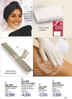 Vista previa Catálogo Amodil Campaña 17/2025 válido desde el 14.10.2025 | Página: 143 | Productos: Toalla, Chapa, Guante, Guante exfoliante