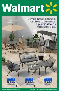Vista previa de Walmart catálogo Precios bajos, nuevo folleto de la tienda, válido en México a partir del 17.02.2026