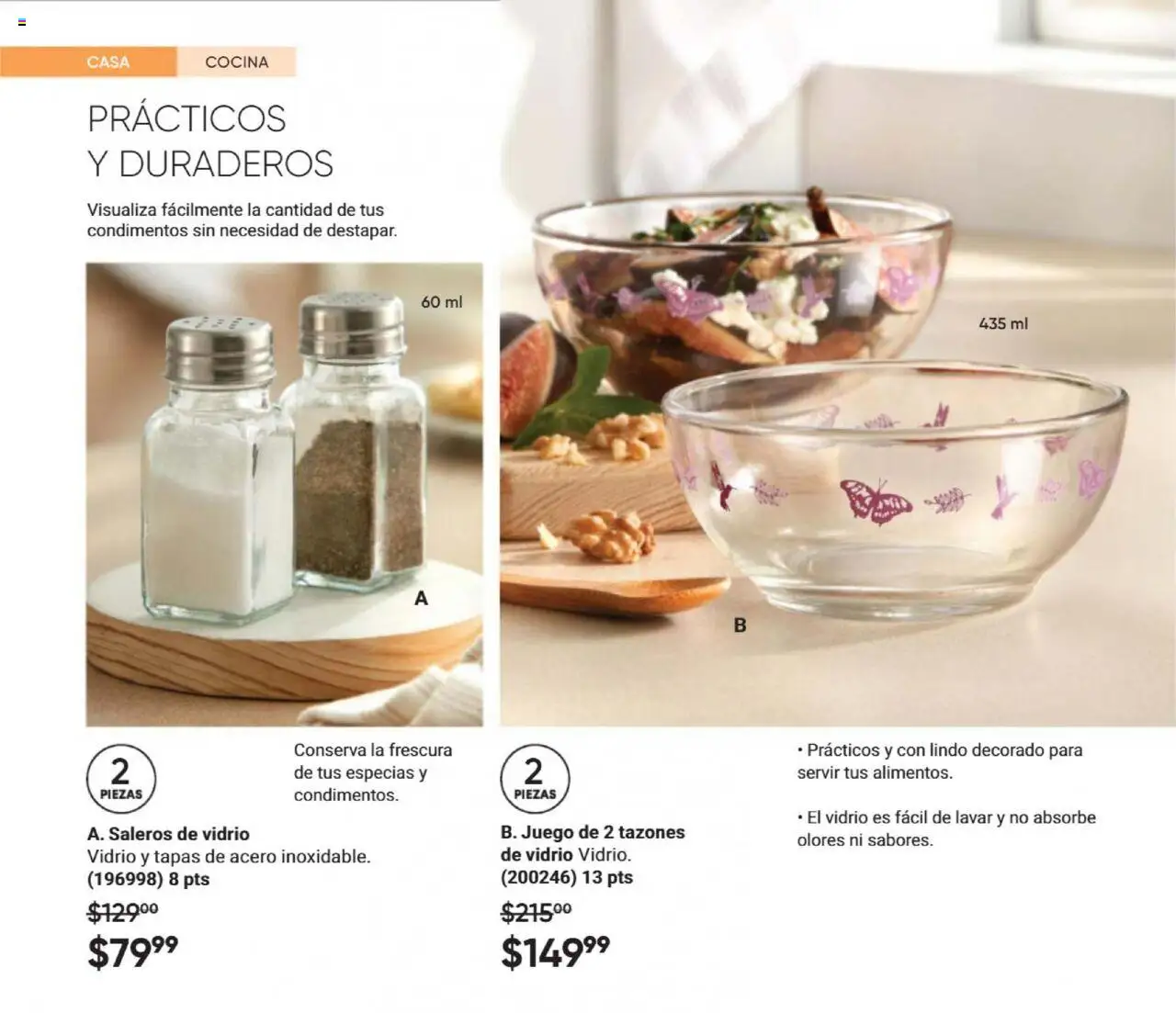 Nuevas ofertas de AVON válidas en toda la República Mexicana desde el 12.09.2025. ¡Encuentra las mejores ofertas en AVON - Casa & Estilo 15 2025! | Página: 66 | Productos: Juego, Cocina