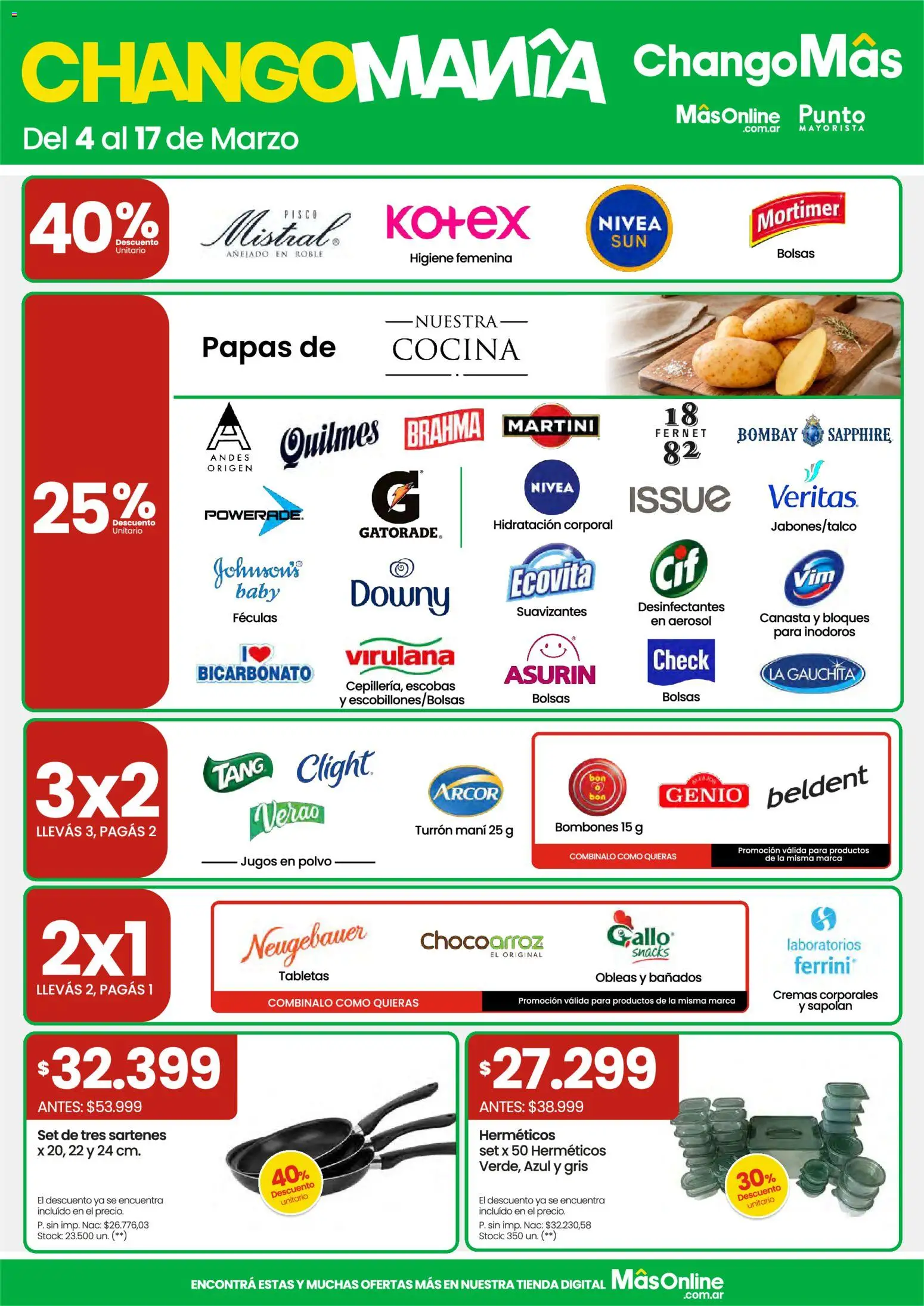 Punto Mayorista catálogo │ válido desde el 11.03.2026 | Página: 12 | Productos: Cocina, Polvo, Turrón, Canasta