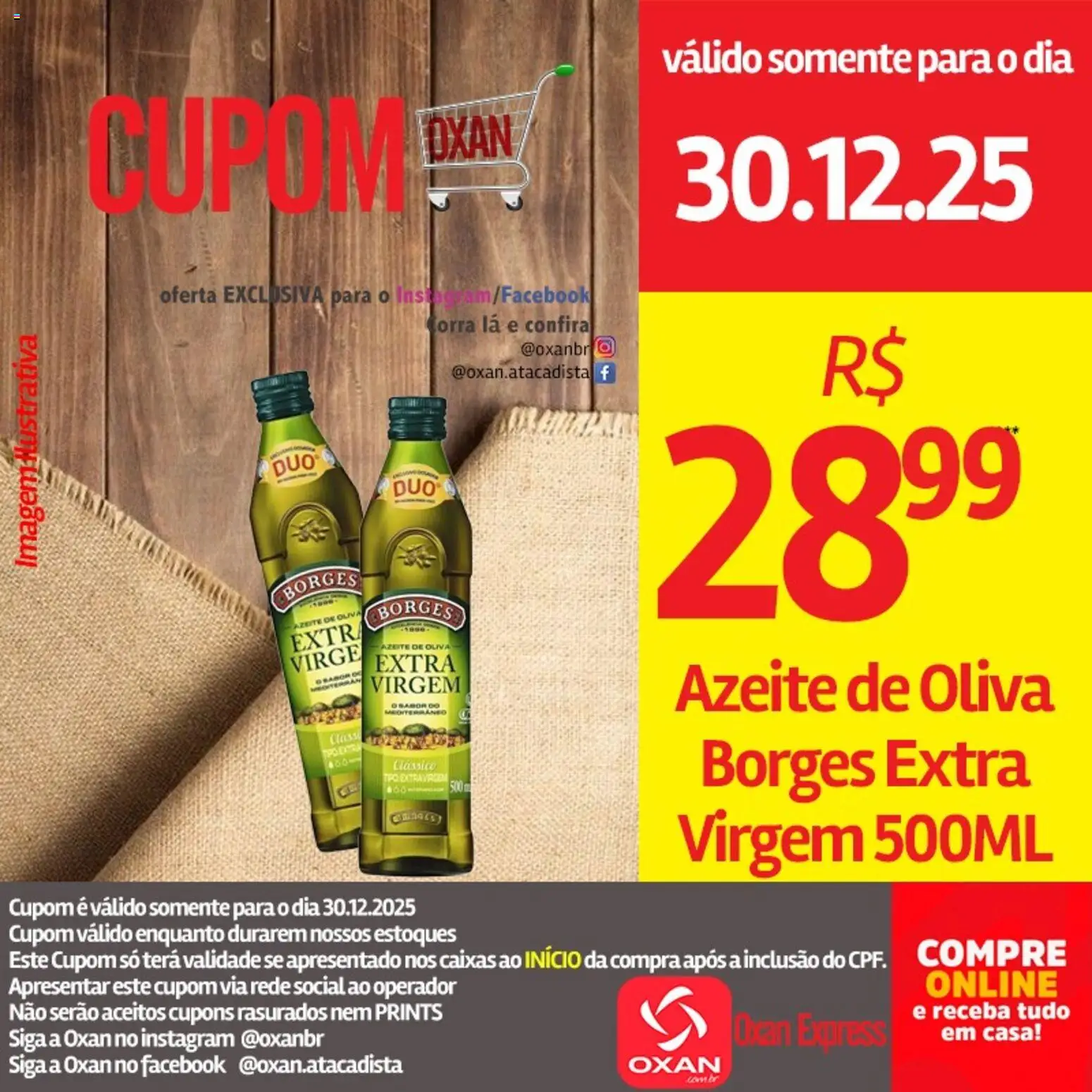 Oxan Atacadista Folheto - válido de 30.12.2025 | Página: 7 | Produtos: Azeite