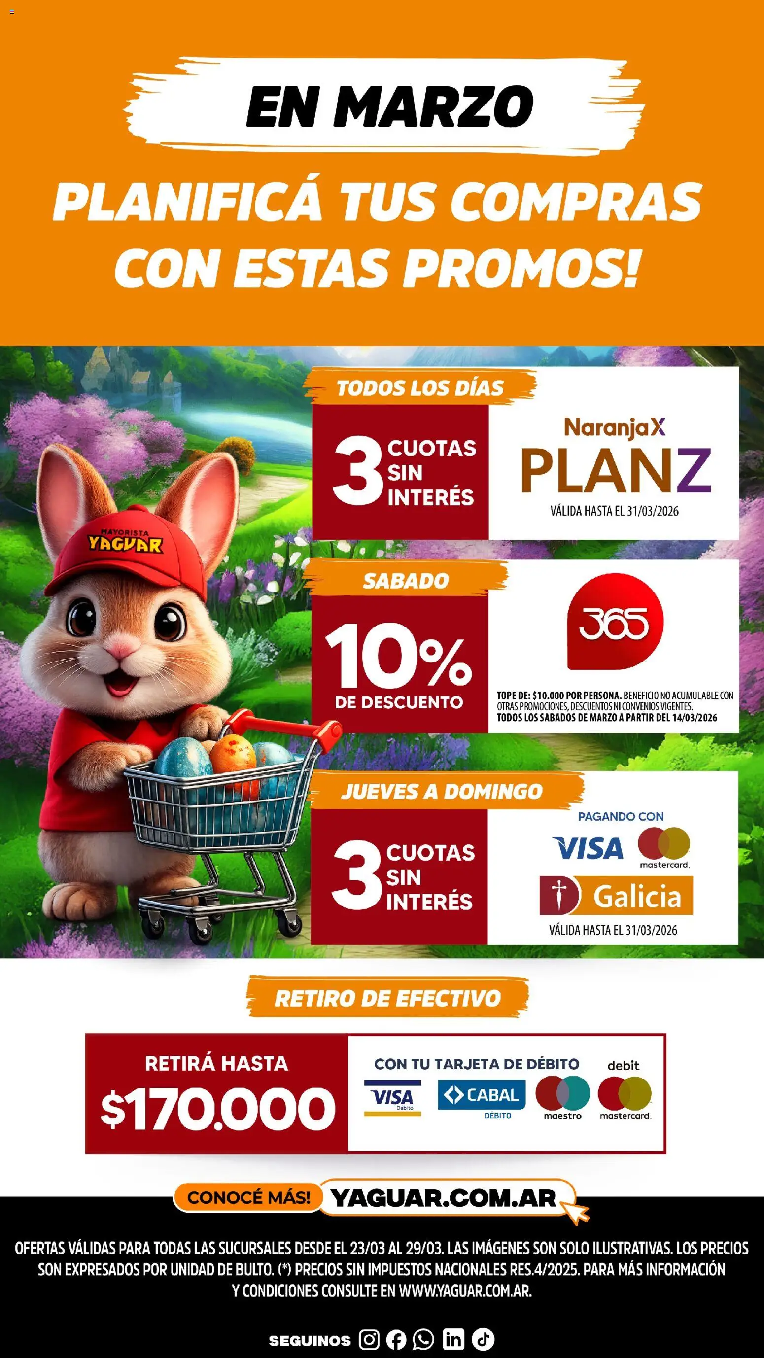 Yaguar - Dulces Pascuas Buenos Aires │ válido desde el 23.03.2026 | Página: 9