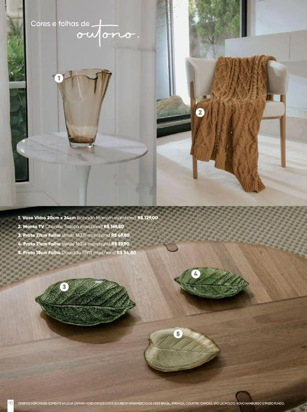 Zaffari Folheto - válido de 09.06.2025 | Página: 40 | Produtos: Vaso, Tv, Bourbon