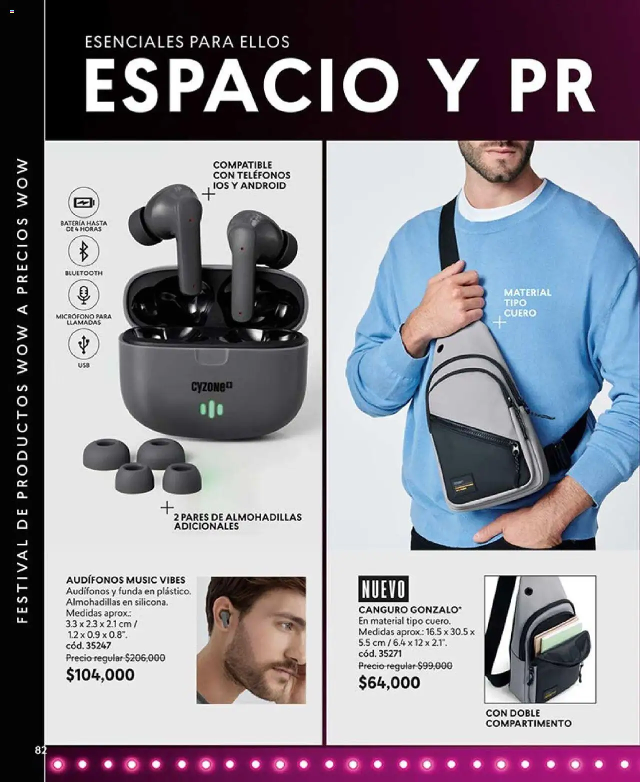 CyZone revista - valida desde el 29.07.2025 | Página: 94 | Productos: Audífonos, Micrófono, Batería