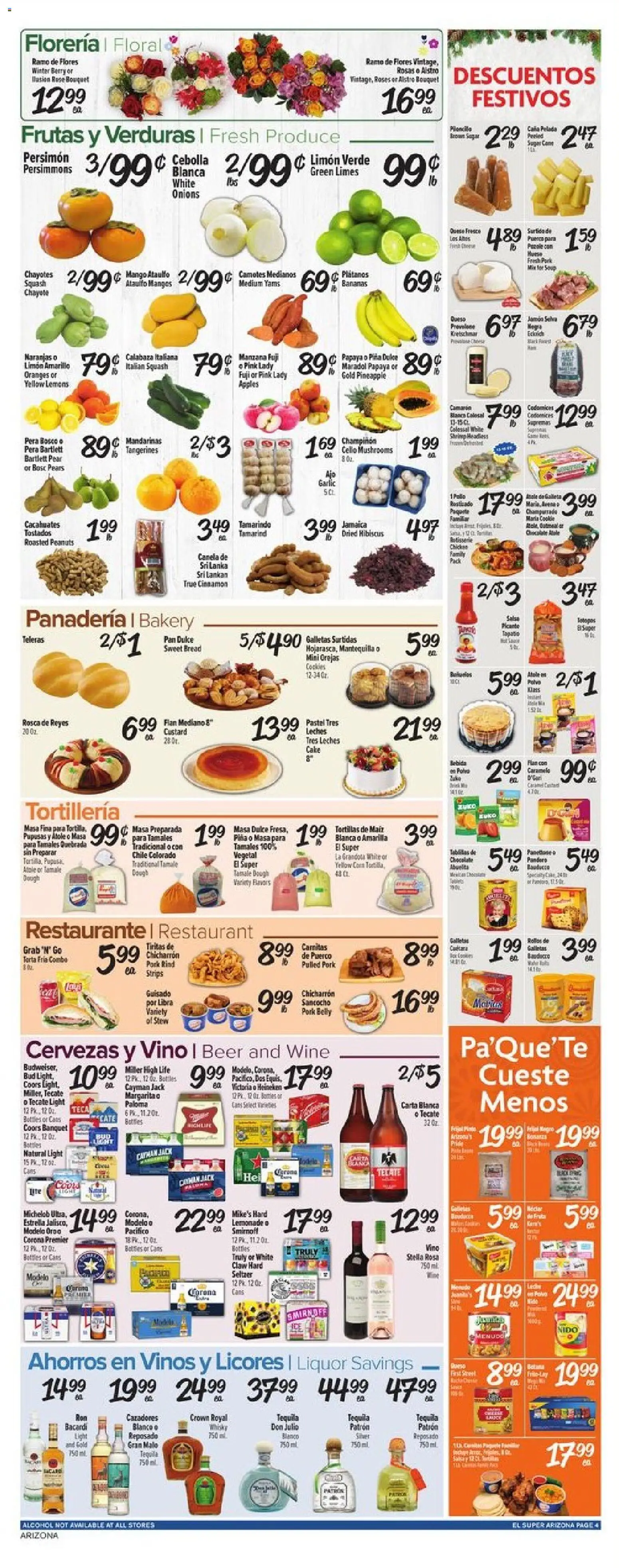 El Super Weekly Ad - AK - valid from 03.12.2025 | Page: 4 | Products: Bakery, Pan, Apples, Garlic