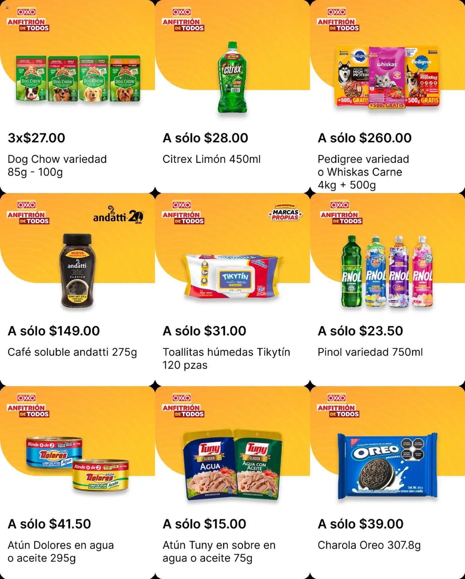 Nuevas ofertas de OXXO válidas en toda la República Mexicana desde el 19.02.2026. ¡Encuentra las mejores ofertas en OXXO folleto! | Página: 4 | Productos: Atún, Agua, Aceite, Hojuelas