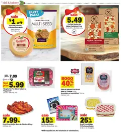 Preview of Meijer weekly ads valid from 28.11.2025 | Page: 7 | Products: Cheese, Salami, Tomatoes, Ice cream