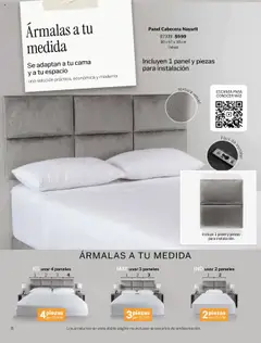 Vista previa de Vianney - Catálogo - Biasi, nuevo folleto de la tienda, válido en México a partir del 05.09.2025 | Página: 10 | Productos: Cabecera, Cama