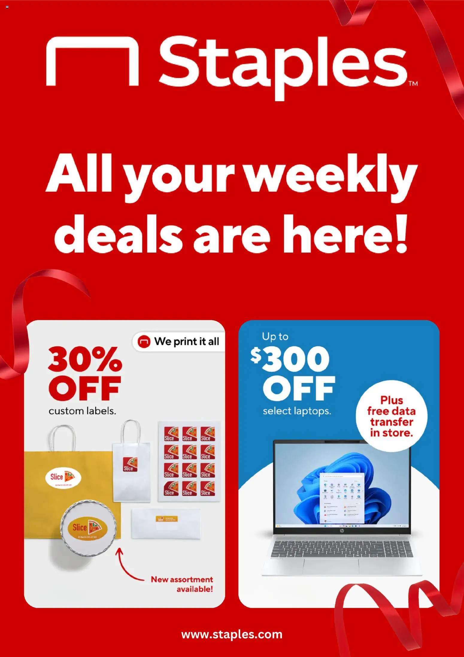 Staples Weekly Ad - valid from 01.02.2026 | Page: 1