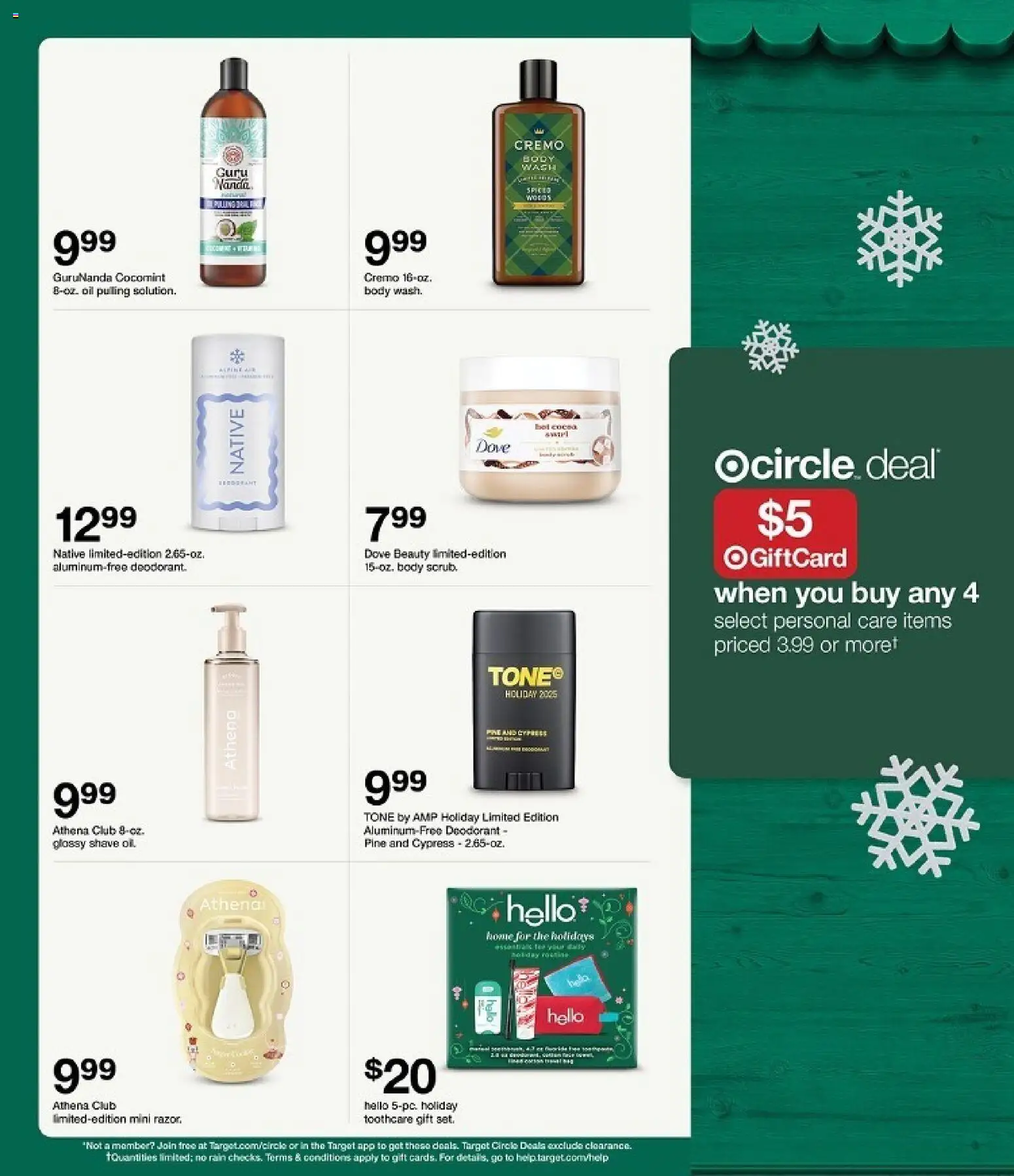 Target Weekly Ad - valid from 07.12.2025 | Page: 38 | Products: Oil, Deodorant
