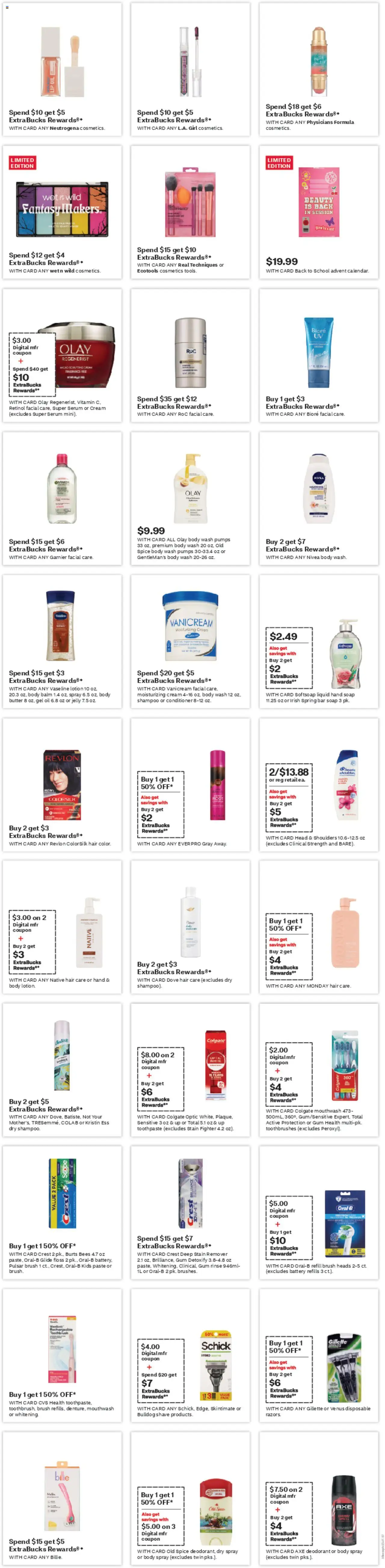 CVS Pharmacy Weekly Ad - OH - valid from 14.09.2025 | Page: 14 | Products: Brush, Conditioner, Mouthwash, Body Wash