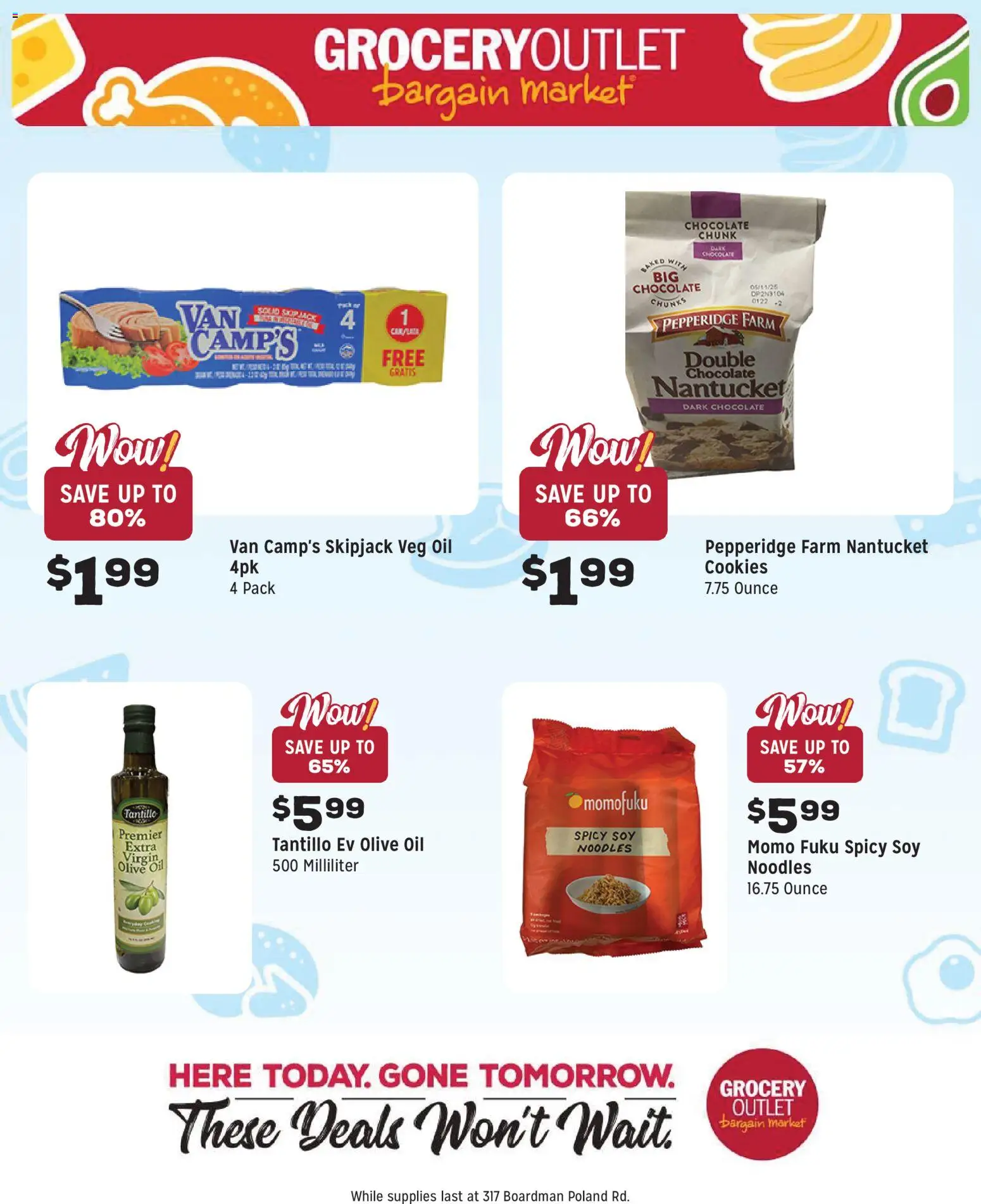 Grocery Outlet Weekly Ad - OH - valid from 21.01.2026 | Page: 9 | Products: Oil, Chocolate, Noodles, Cookies