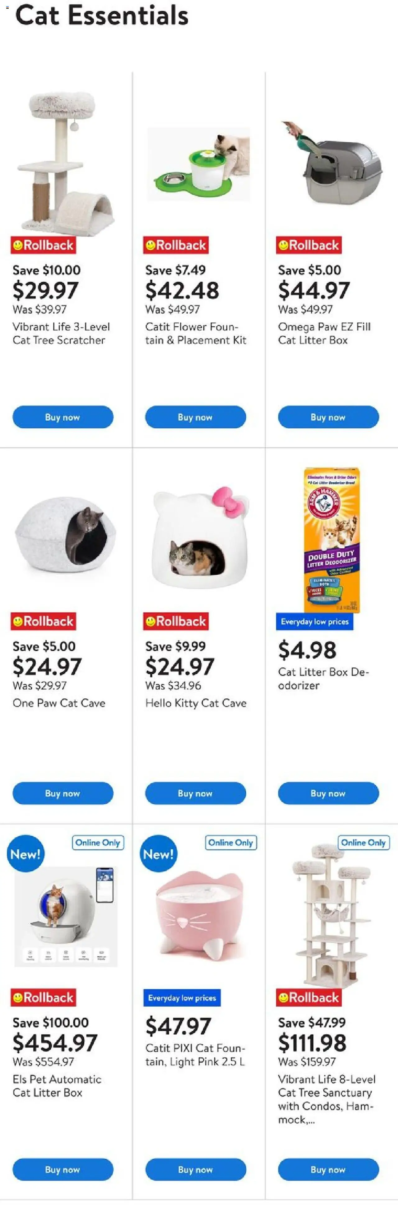 Walmart flyer valid from 07.08.2025 | Page: 9 | Products: Box, Ham