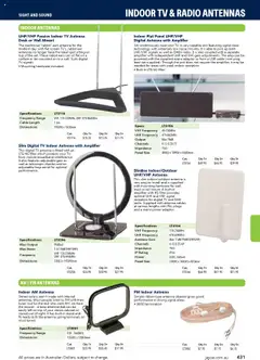 Preview of Jaycar Engineering & Scientific Catalogue 2025/2026  - valid from 09.07.2025 | Page: 431 | Products: Antenna, Cable, Usb, Mobile