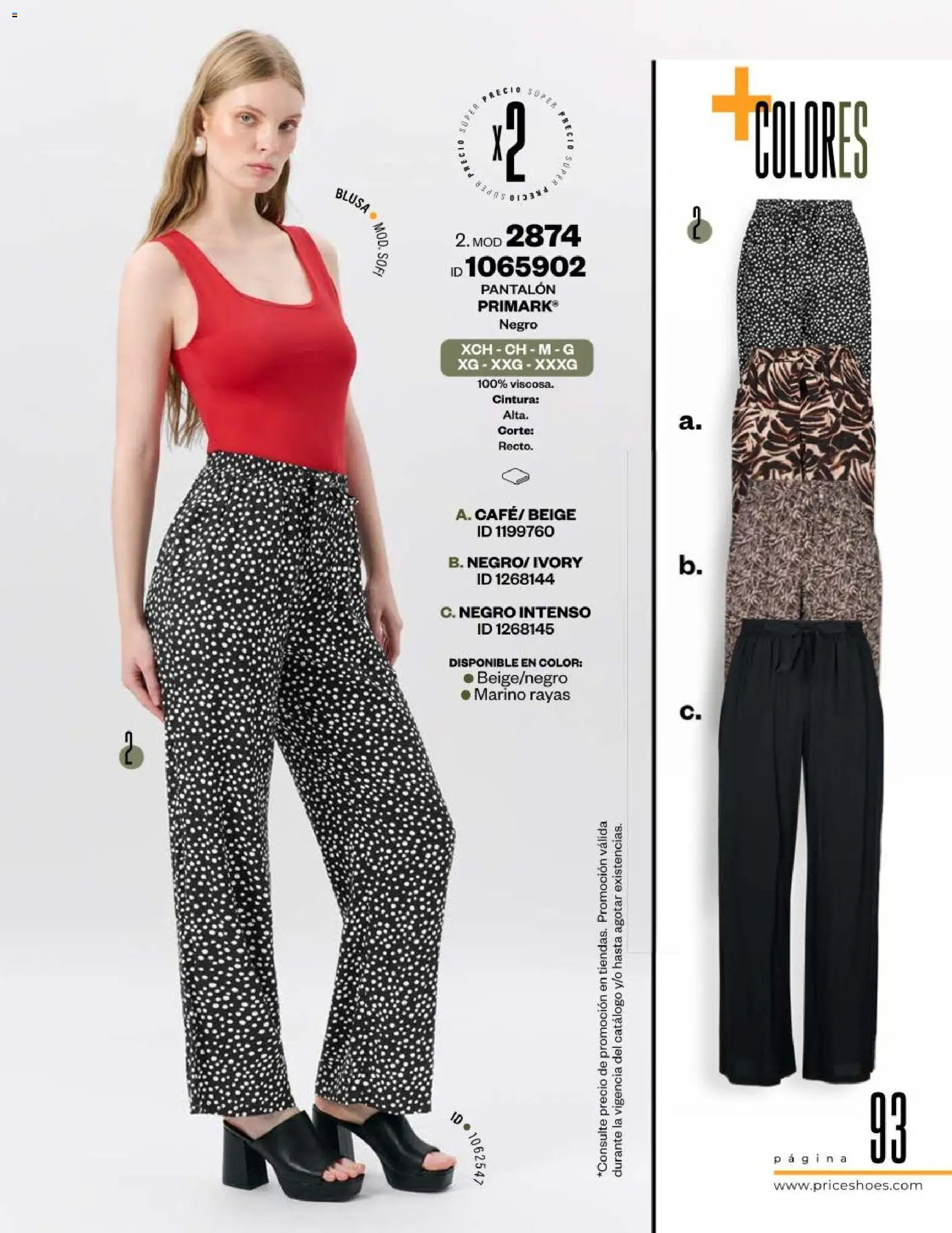 Nuevas ofertas de Price Shoes válidas en toda la República Mexicana desde el 13.02.2026. ¡Encuentra las mejores ofertas en Price Shoes catálogo Playa! | Página: 93