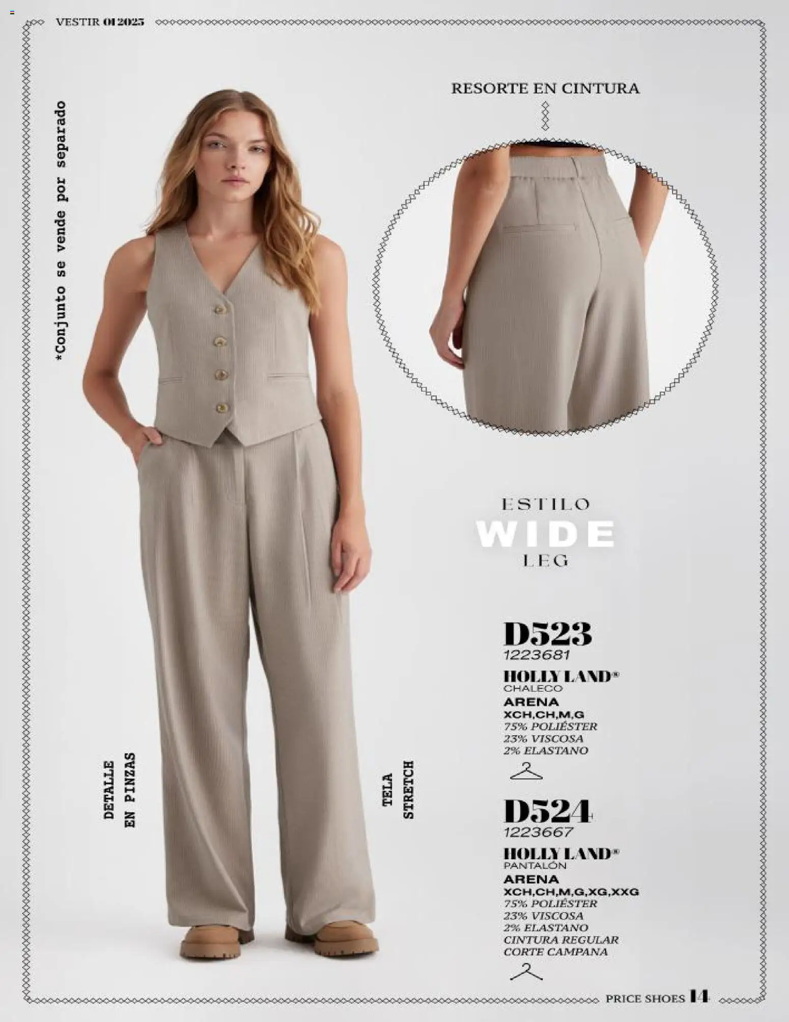 Nuevas ofertas de Price Shoes válidas en toda la República Mexicana desde el 12.11.2025. ¡Encuentra las mejores ofertas en Price Shoes catálogo Vestir otoño/invierno! | Página: 14 | Productos: Chaleco, Campana