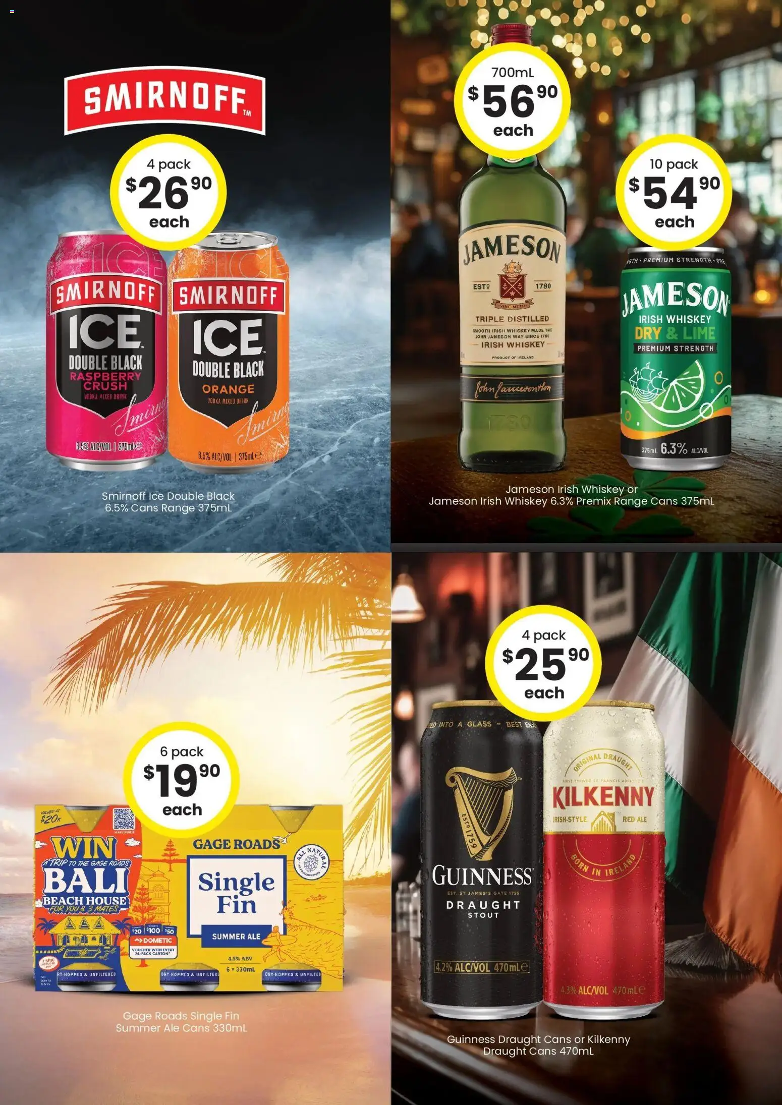 The Bottle-O catalogue - valid from 23.02.2026 | Page: 2 | Products: Gate, Vodka, Whiskey, Lime