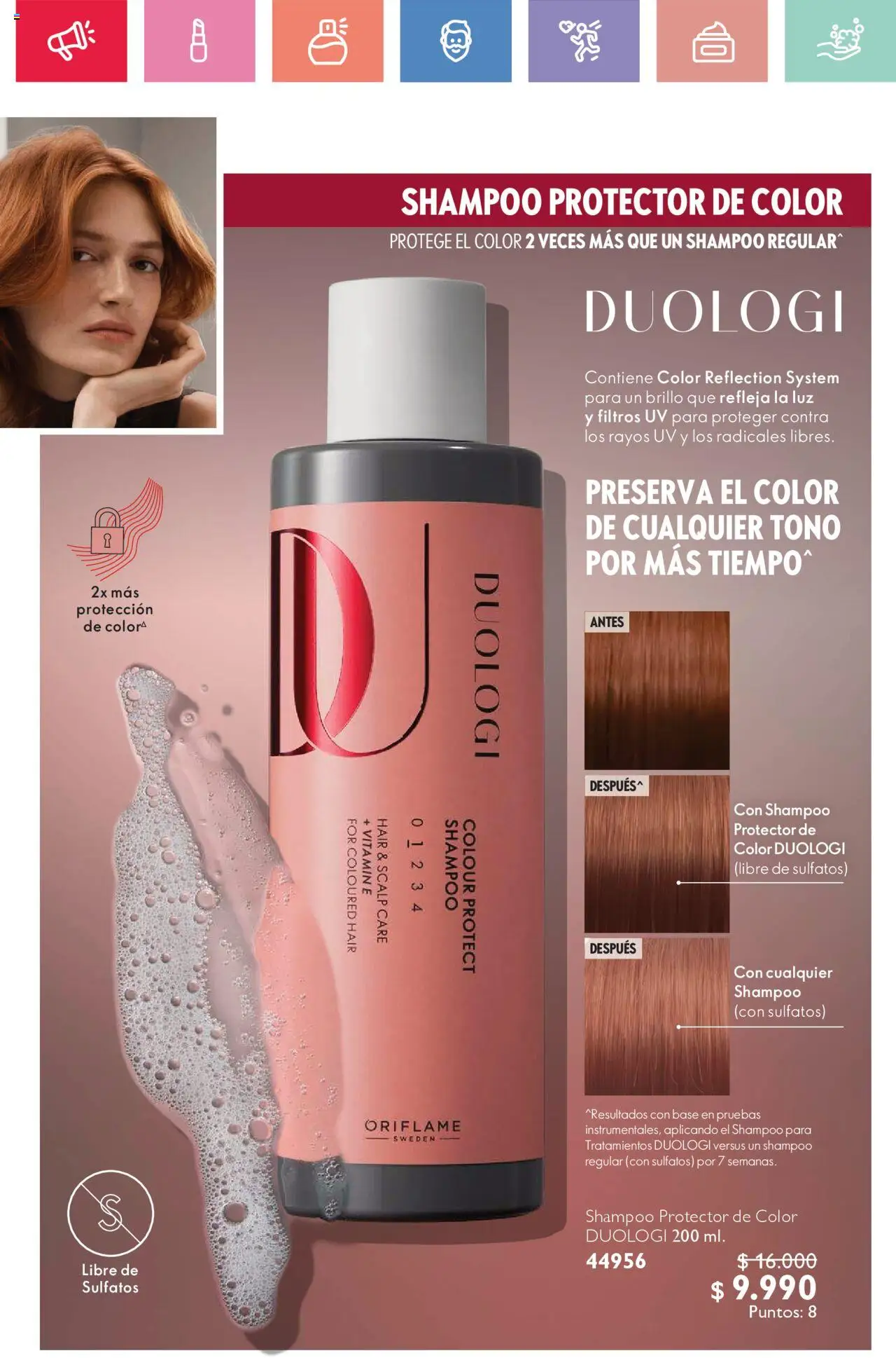 Oriflame catálogo │ válido desde el 21.06.2025 | Página: 92 | Productos: Brillo, Base, Shampoo