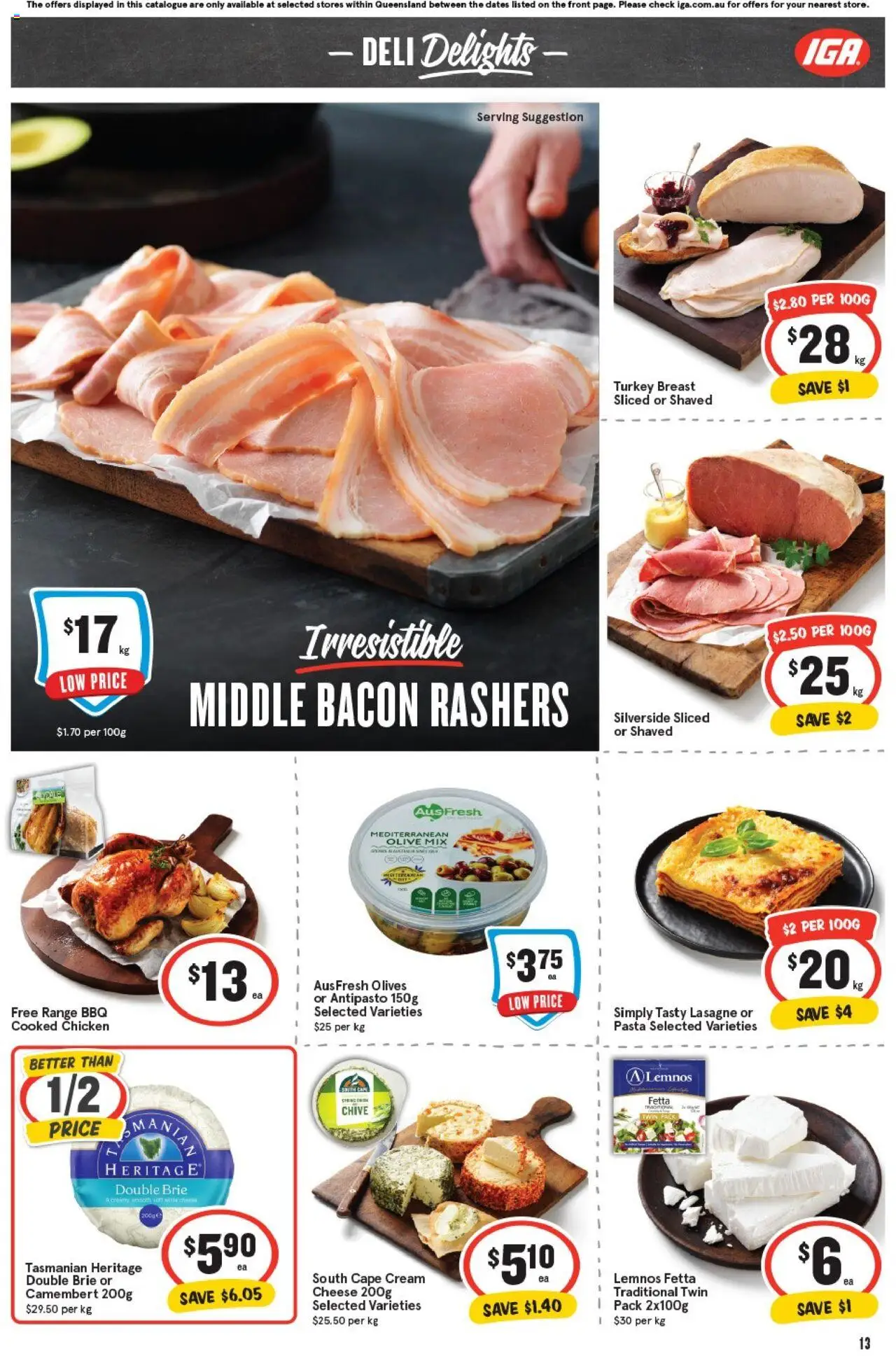 IGA catalogue - valid from 01.10.2025 | Page: 16 | Products: Chocolate, Bananas, Muffins, Bakery