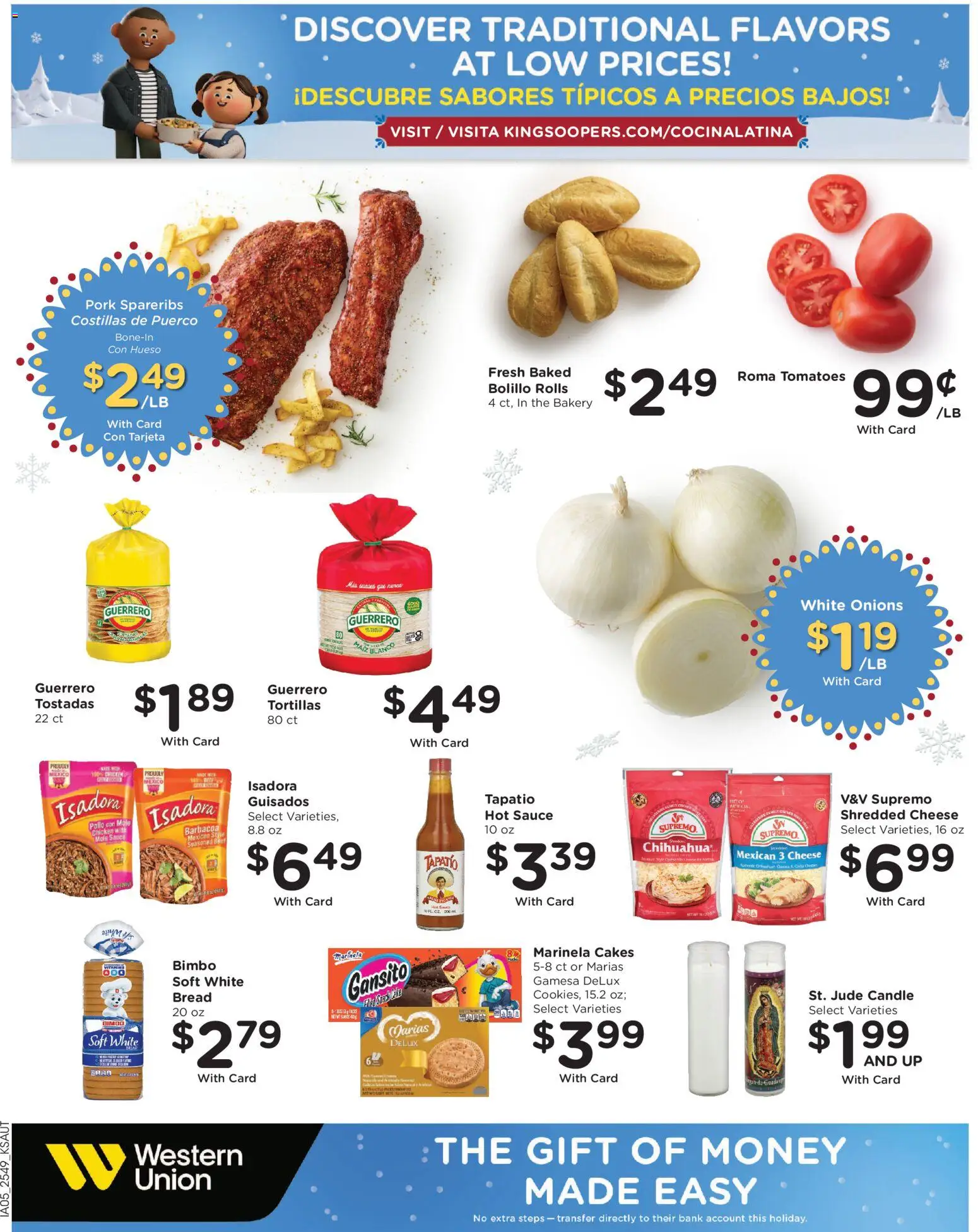 King Soopers Weekly Ad - valid from 07.01.2026 | Page: 15 | Products: Bakery, Pork, Tomatoes, Sauce