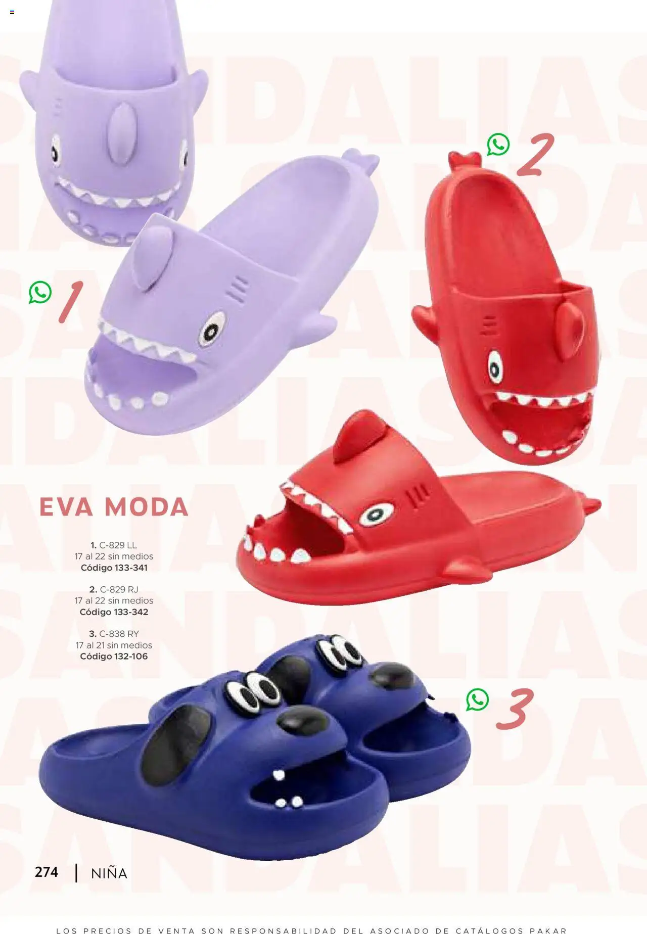 Nuevas ofertas de SC Pakar válidas en toda la República Mexicana desde el 24.07.2025. ¡Encuentra las mejores ofertas en SC Pakar - Catálogo Nina otoño / invierno! | Página: 274