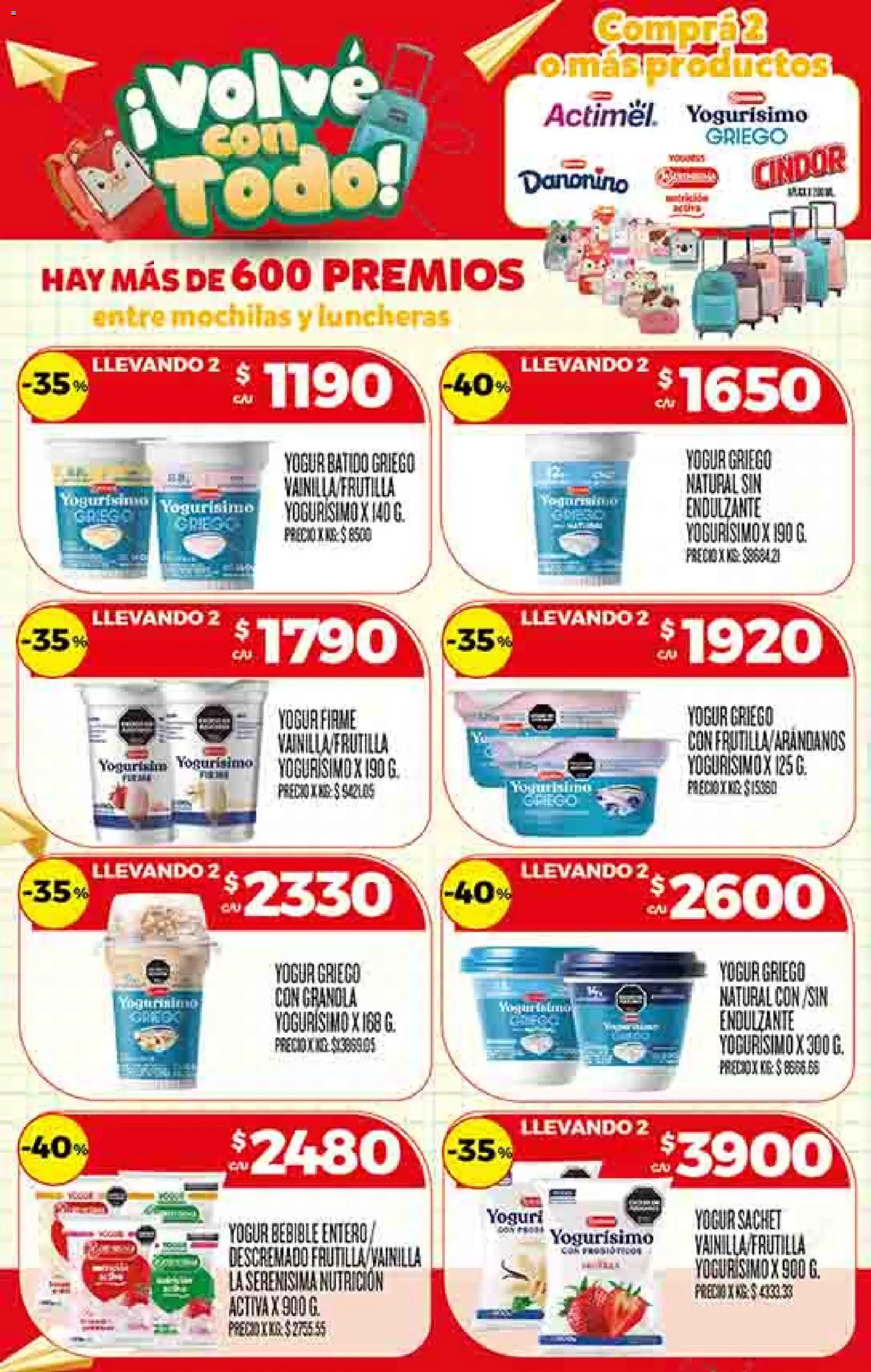 Dia - Ofertas - Salta y Jujuy │ válido desde el 04.03.2026 | Página: 8 | Productos: Frutilla, Yogur